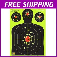 Ultimate Shooting Targets - Bright Yellow - 25 Pack