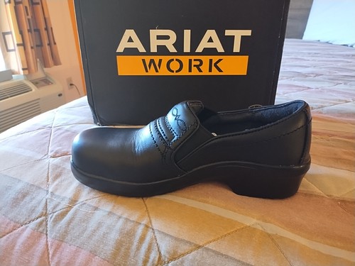 Ariat Work Expert Safety Clogs SD Women's Sz 9 Med Black Composite Toe 10011976 - Picture 12 of 19