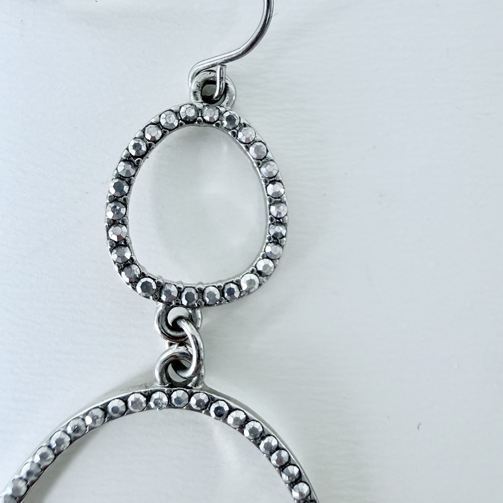 Elevated Boho Silver-Tone Statement Set:Palm Leaf… - image 10