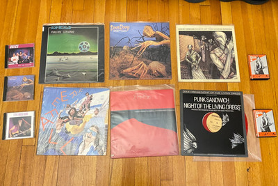 DREGS / Steve Morse / Dixie Dregs = Viny + Rare Cassettes / CDs - Lot of 10 