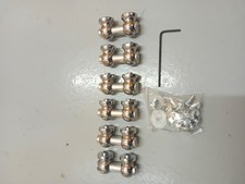 Drum Tube Lugs x 12  (single point/end)