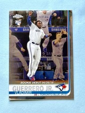 2019 Topps Chrome Update Vladimir Guerrero Jr RC Rookie Debut  #58