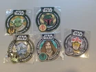 funko star wars smugglers bounty Patch Lot Yoda Obi-wan Boba Fett Luke Zeb