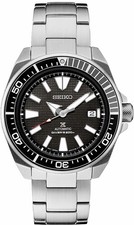 Seiko Prospex Samurai Diver Black Dial Stainless Automatic Watch SRPF03 NIB