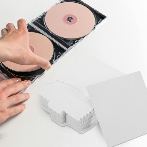10 Pcs CD Bag Dvd Sleeves Vinyl Record Inner Cardboard Mailer Envelope - Afbeelding 9 van 12
