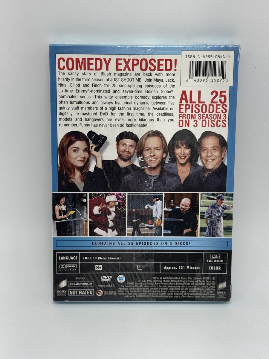 Just Shoot Me - The Complete Third Season (DVD, 2009, 3-Disc
