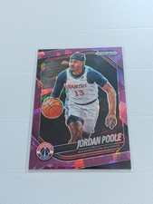 2024-25 Panini Prizm Black Jordan Poole #67 Purple Ice Prizm /149