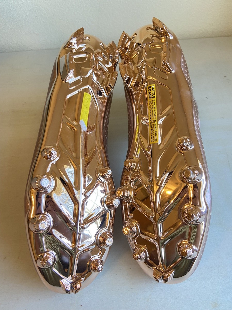Men's Under Armour C1N MC LE Cam Newton Rose Gold/Pink Football