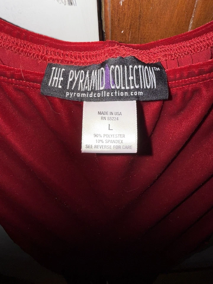 The Pyramid Collection Women’s Large Velvet Dress - Image 2 of 2