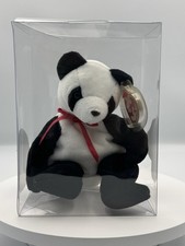 Ty Beanie Baby Fortune the Panda  DOB December 6, 1997MWMT Free Shipping