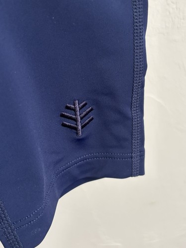 Coolibar Women's Navy Blue UPF 50+ Santa Crus Swim Leggings Size S - Picture 7 of 14