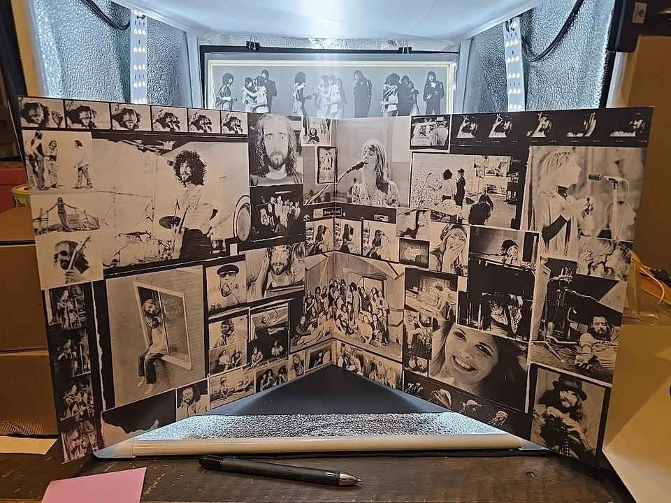 Fleetwood Mac Rumours LP 1977 Original BSK 3010 W/ Foldout Lyric Insert VG+/VG+ Foto 3 de 4