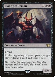 Bloodgift Demon 137/337 Commander 2014
