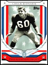 2008 Topps NFL Honor Roll #HR-CB Chuck Bednarik Philadelphia Eagles