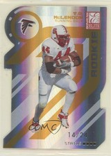 2005 Donruss Elite Rookie Status Gold Die-Cut 14/24 TA McLendon #190 pn1