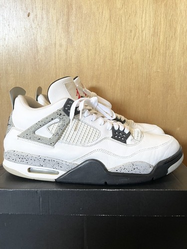 Jordan 4 Retro OG “White Cement” size 