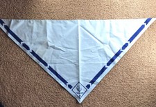BSA Boy Scouts of America Blue Cub Scouts Scarf Bandana Vintage Handkerchiefs