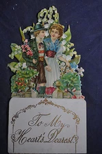 To My Hearts Dearest Victorian Card