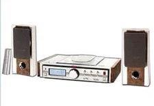 Supersonic Micro HI-FI CD Radio System With Digital Clock & Remote - New
