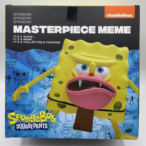 SpongeBob Schwammkopf Meisterwerk Meme 8" SPONGEGAR Serie 1 Sammlerstück 🔥🔥 - Bild 2 von 3