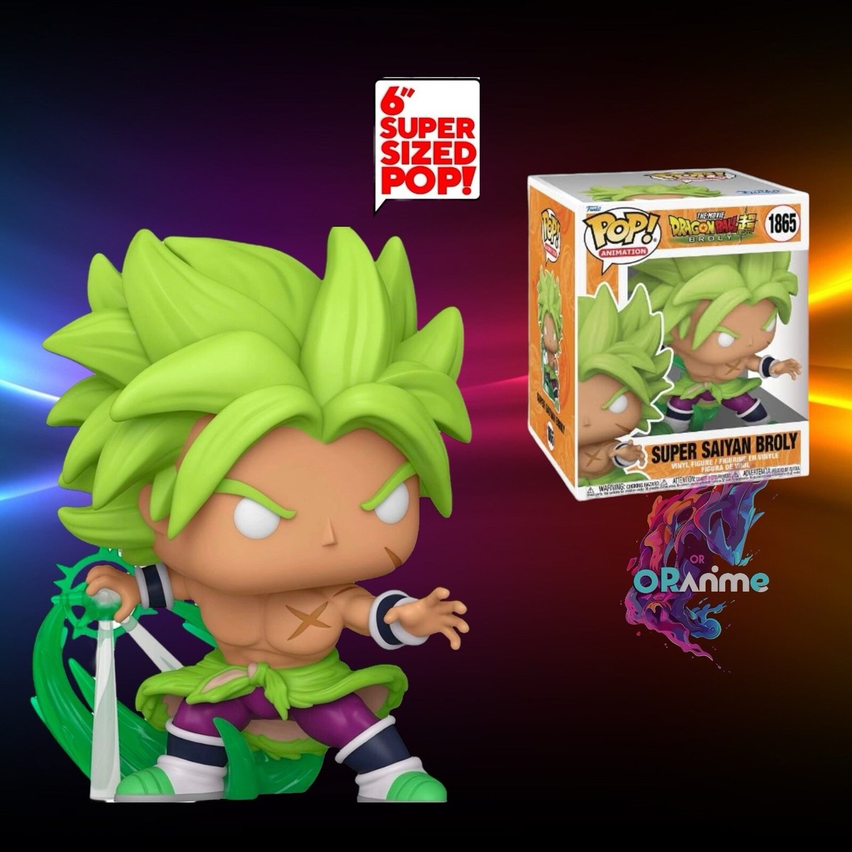 Funko Pop Super Dragon Ball Super Broly Super Saiyan Broly IN