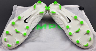 Nike Tiempo Legend 8 Elite Fg, Platinum Tint/Rage Green, Size 6.5