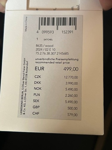 ✅ LIEBESKIND Lilly Calf Entry, Borsa Shopper XL Marrone Borsa da viaggio donna - Foto 5 di 12