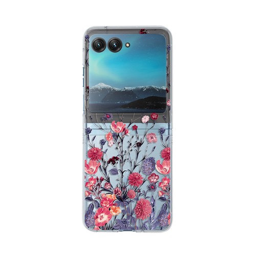 Slim Clear PC Phone Case Hinge Cover w/ Strap For Motorola Razr 40 ultra Razr+ - Picture 15 of 25