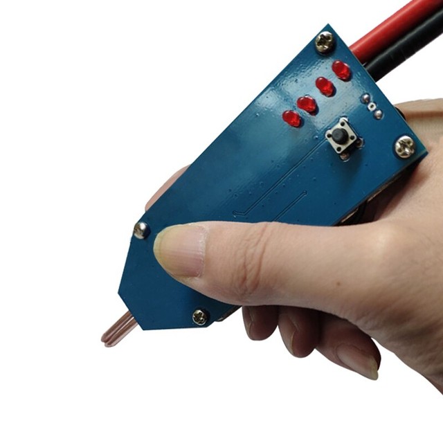 Mini DIY 18650 Battery Spot Welder 4V12V Portable New eBay