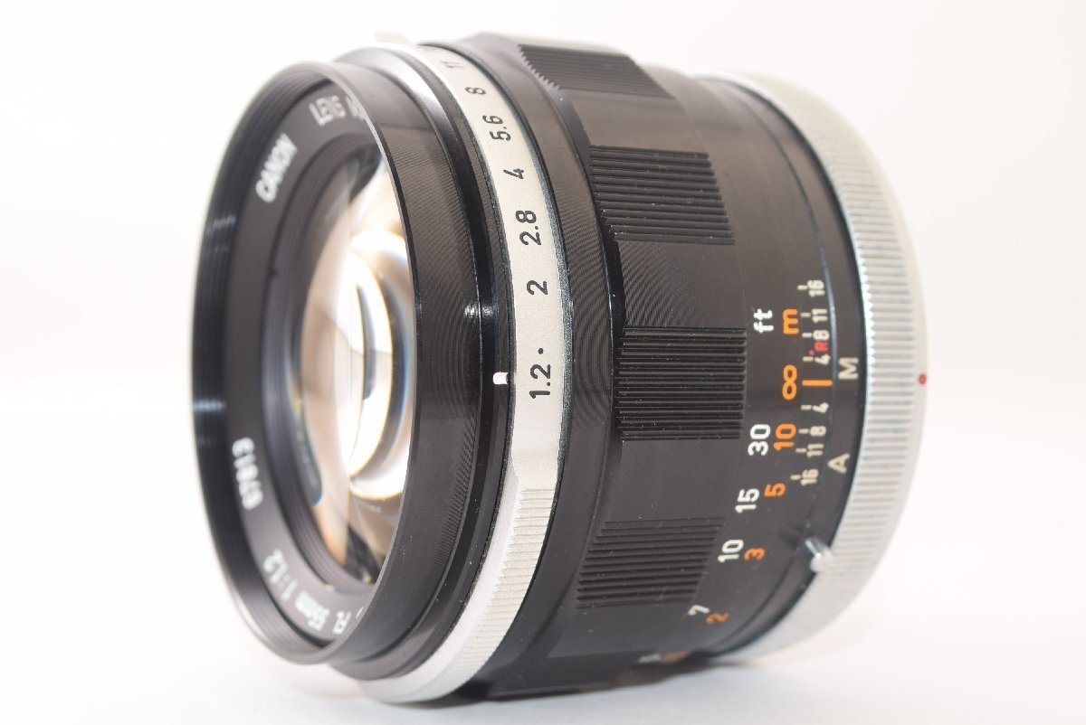 Canon FL 55mm f.1.2 美品 CANON FL LENS 55MM F1.2 LARGE APERTURE STANDARD CAMERA