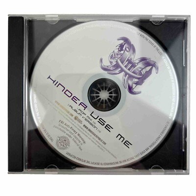 RARE PROMO CD - Hinder (2)   Use Me- 2009 CD Single - EX