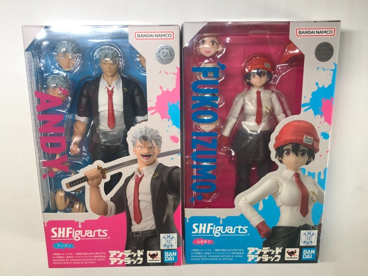 S.H.Figuarts Undead Unluck Andy & Izumo Fuko 2set Bandai SHF SH