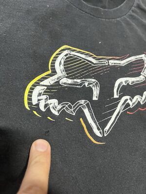 Vintage Y2K Fox Racing Shirt Motocross MX Center Logo Sz XL AP6 | eBay