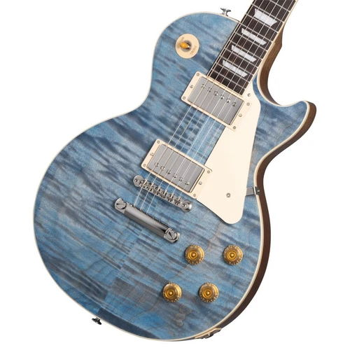 Gibson USA Les Paul Standard 50s Figured Top Ocean Blue with hard case