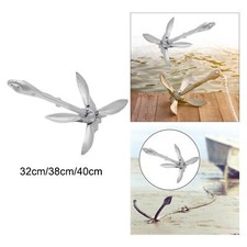 Ancre de bateau pliable en acier au carbone durable pour petits radeaux