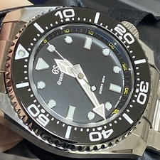 Grand Seiko Sport Collection SBGX335 Divers 200m Black Dial Watch 9F61 Men's 6