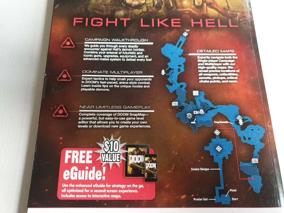 DOOM : PRIMA'S OFFICIAL STRATEGY GUIDE. PS4. Playstation 4, XBOX ONE, PC Guide. - Image 3 of 4