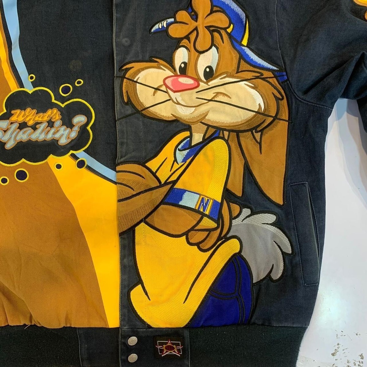 ざくろNMDK N-2 JKT Vintage Y2K Jeff Hamilton Nestle Nesquik NASCAR Bunny Jacket XL | eBay