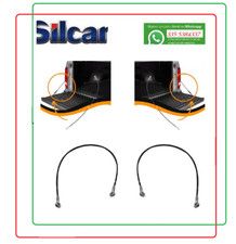 2 X TIRANTI PORTA PARETE POSTERIORE SPONDA BILATERALI PER  FIAT STRADA 46548662