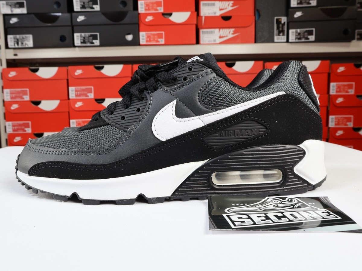 Nike Air Max 90 シューズ US 7.5 Size 7.5 - Nike Air Max 90 Low Black White for sale online
