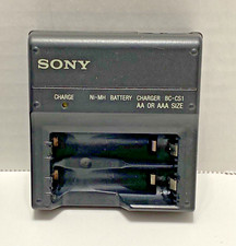 Sony BC-CS1 Ni-MH Battery Charger Unit for Rechargeable Camera Batteries AA AAA