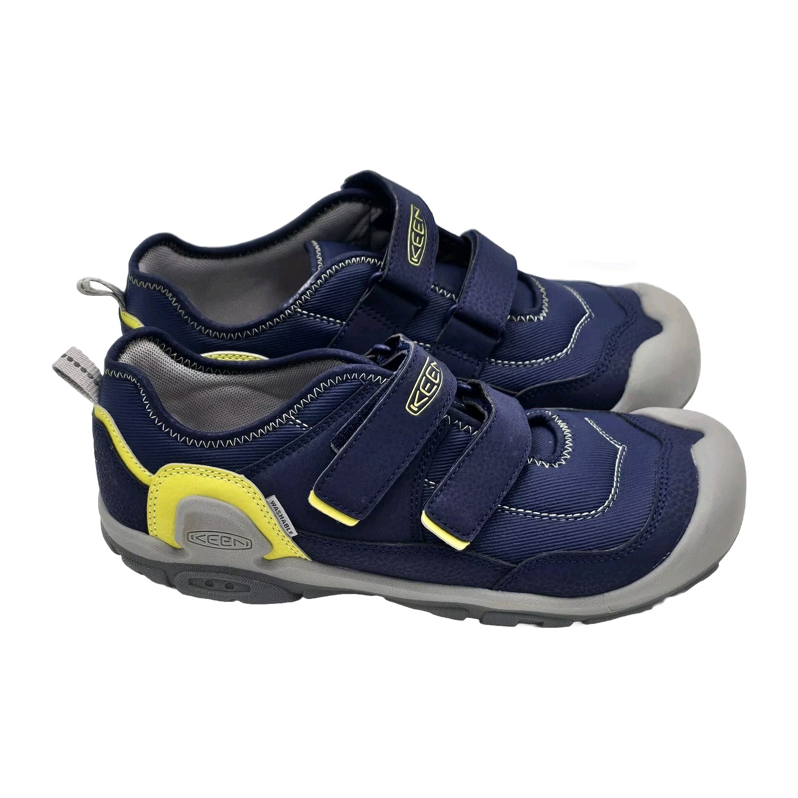 Sneakers KEEN Knotch Hollow blu scarpe gialle taglia 6Y o da donna taglia 7 5