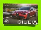 2024 Alfa Romeo Giulia Factory Owners Manual Handbook Set & Case *Oem* New!