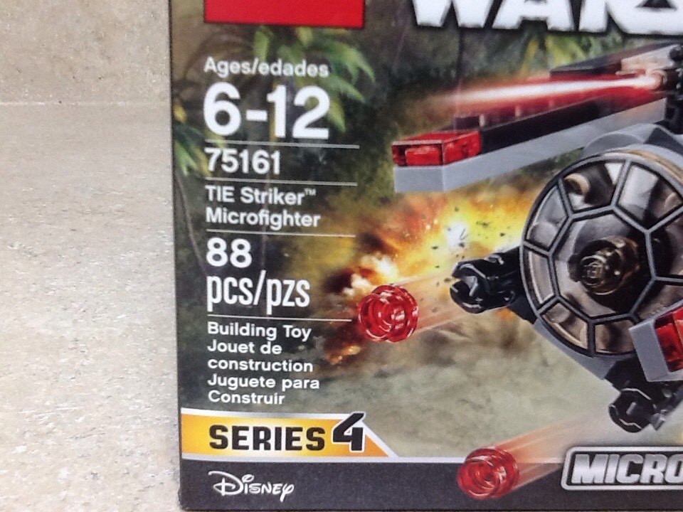 LEGO® Star Wars Tie Striker Microfighter 75161 With 1 minifig | eBay