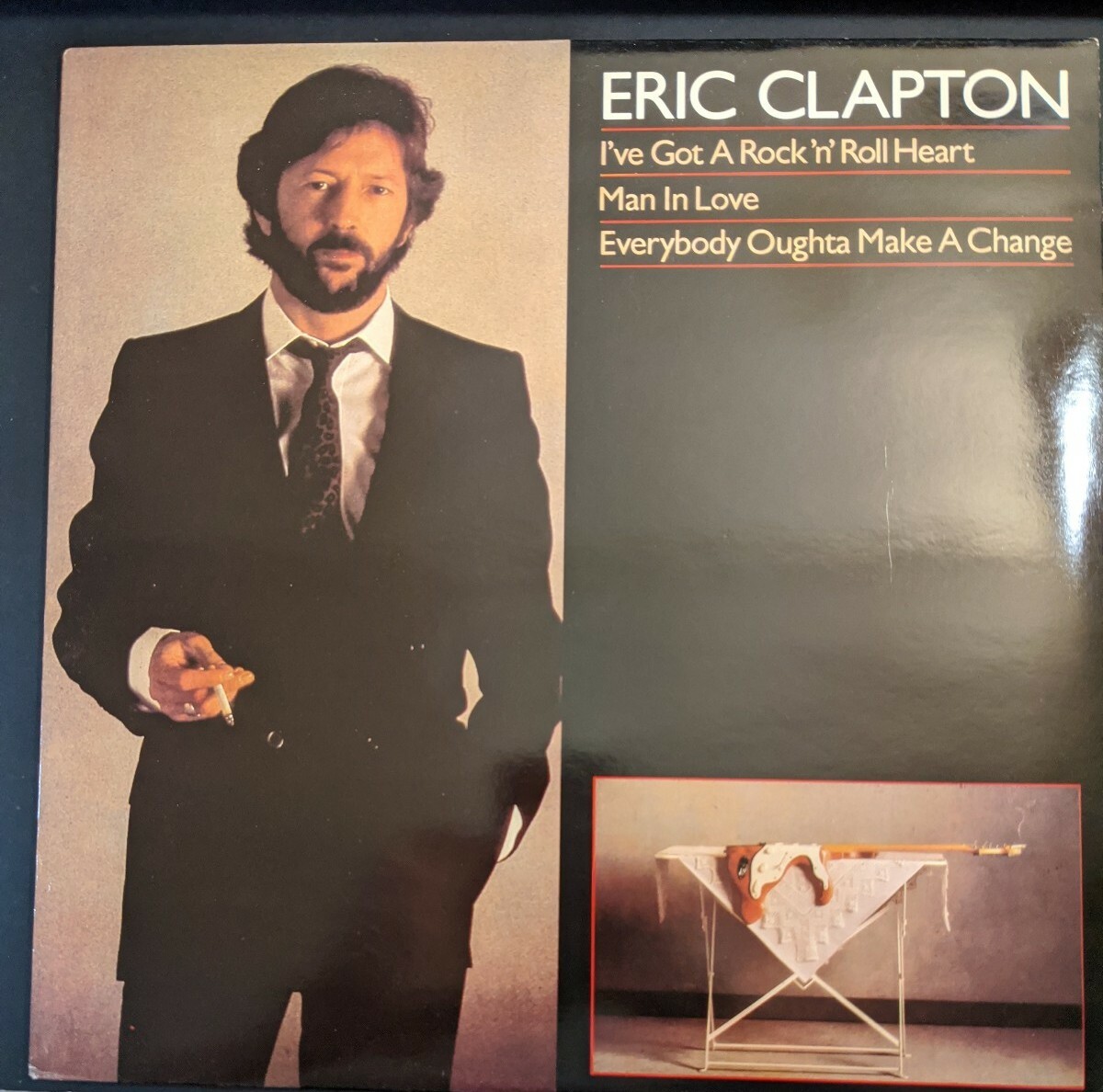 Eric Clapton R'n'R heart 限定版731/1000 Eric Clapton I've Got A Rock And Roll Heart EP UK Warner Bros