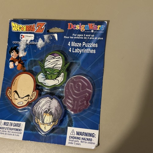 RARE puzzles vintage neufs scellés Dragon Ball Z Party labyrinthe NEUF anime designWare