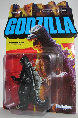 Super7 Reaction GODZILLA '84 Action Figure TOHO 2022 Unpunched NEW