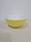 Pyrex #404 Large 4 Qt Mixing Nesting Mixing Bowl Bright Yellow