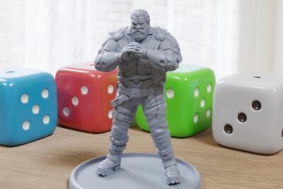 Big Rig - 3D Printed Mini - Cyberpunk / Sci-Fi - Tabletop Miniature Wargaming -
