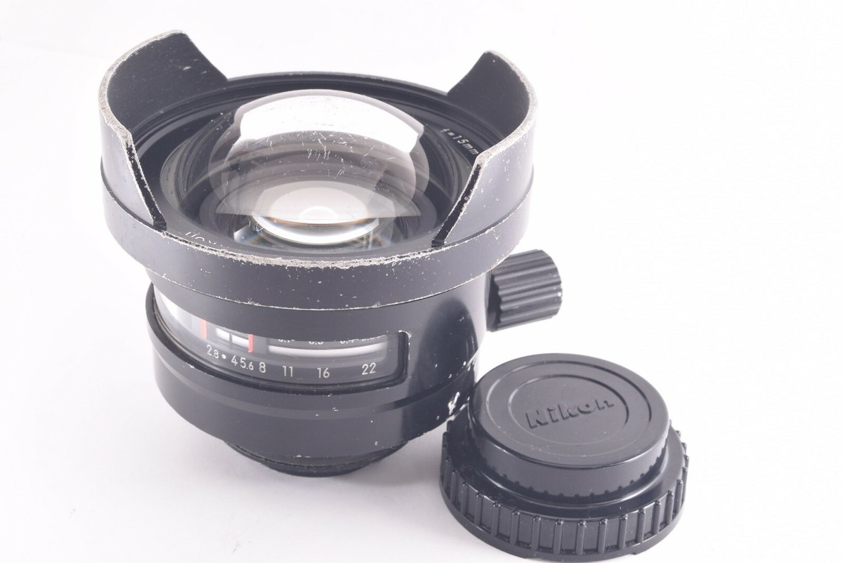 ニコン Nikon Nikonos 15mm f2.8 UW #2390 Nikon UW-Nikkor 15mm F2.8 lens for Nikonos camera NIKONOS-V